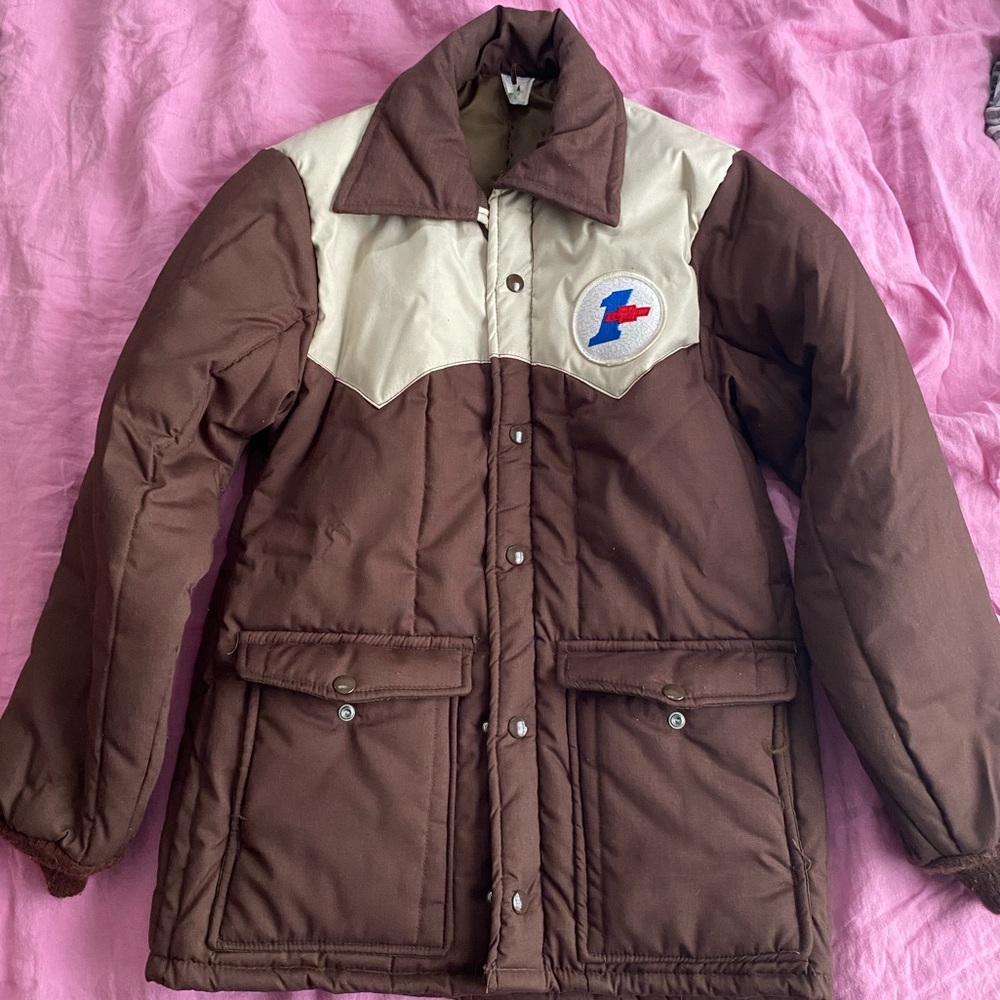 Vintage Chevy Racing Puffer - Picture 2 of 6